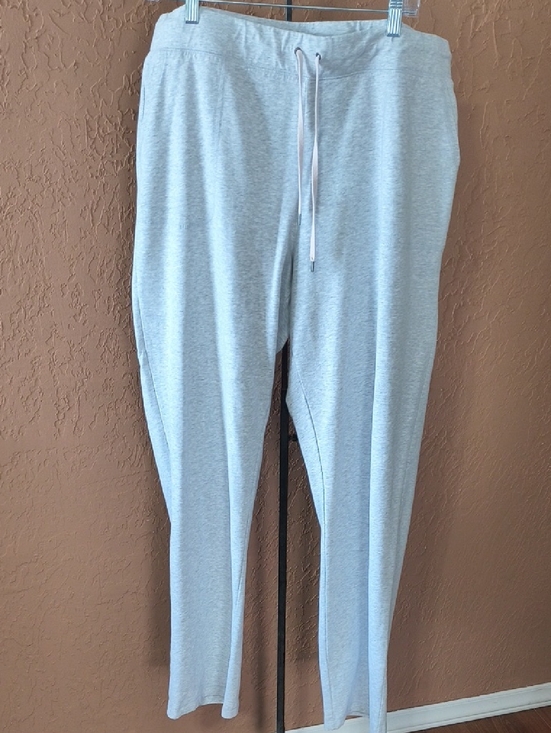 L.L. Bean Pants - L.L. Bean Light Gray Women's Ultra Soft Sweats Size XL Med Tall